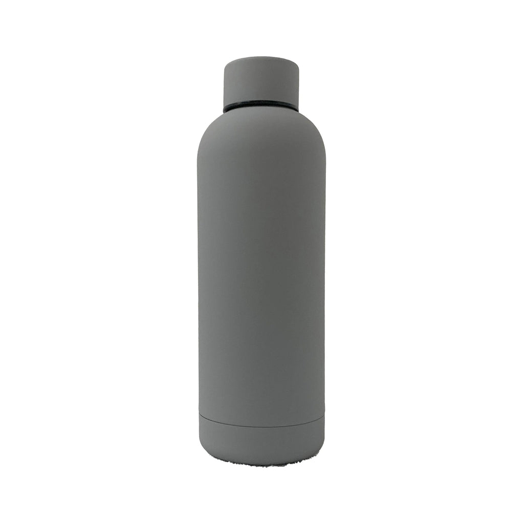 17oz Rubber Vacuum Insulated Stainless Steel Water Bottle - leywin