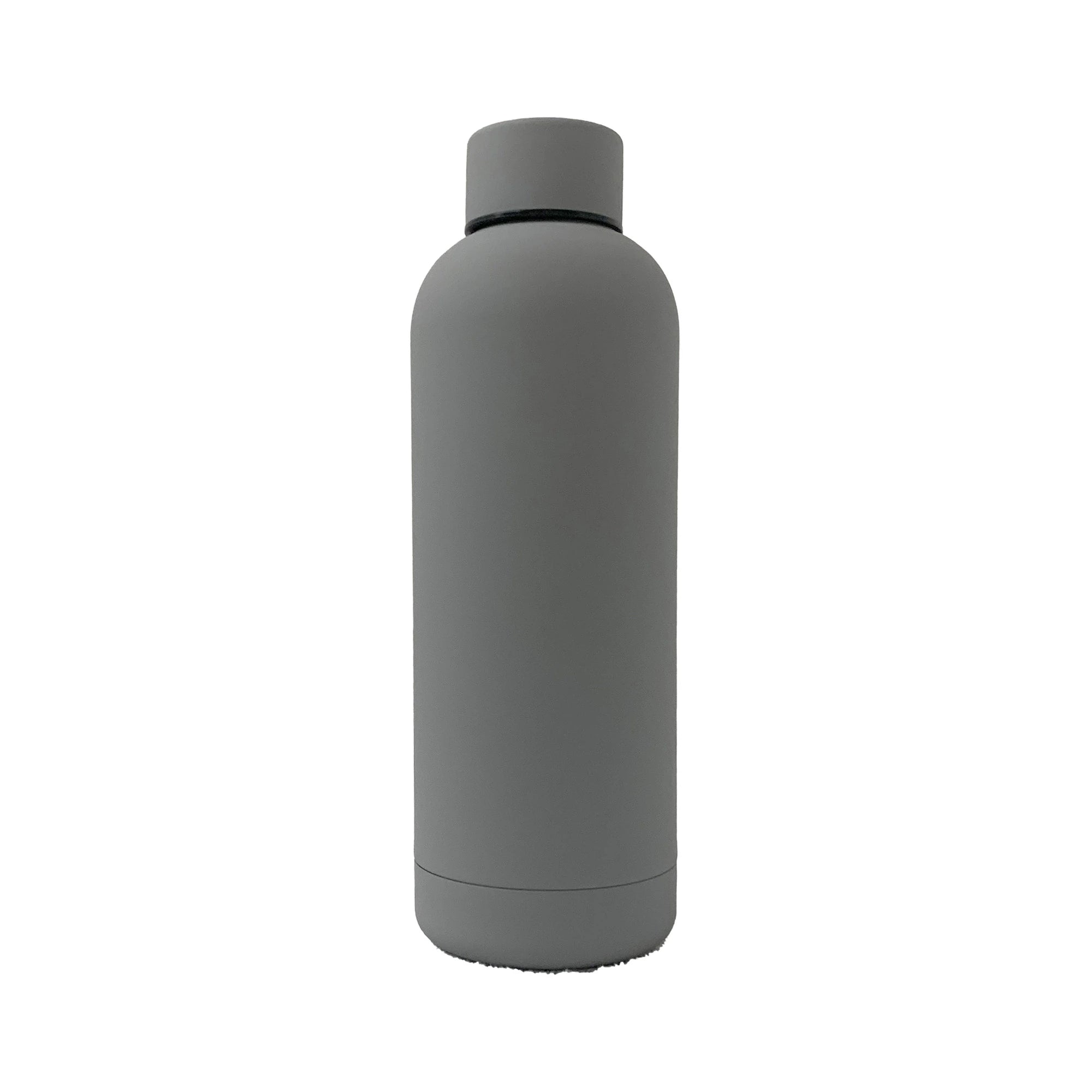 17oz Rubber Vacuum Insulated Stainless Steel Water Bottle - leywin