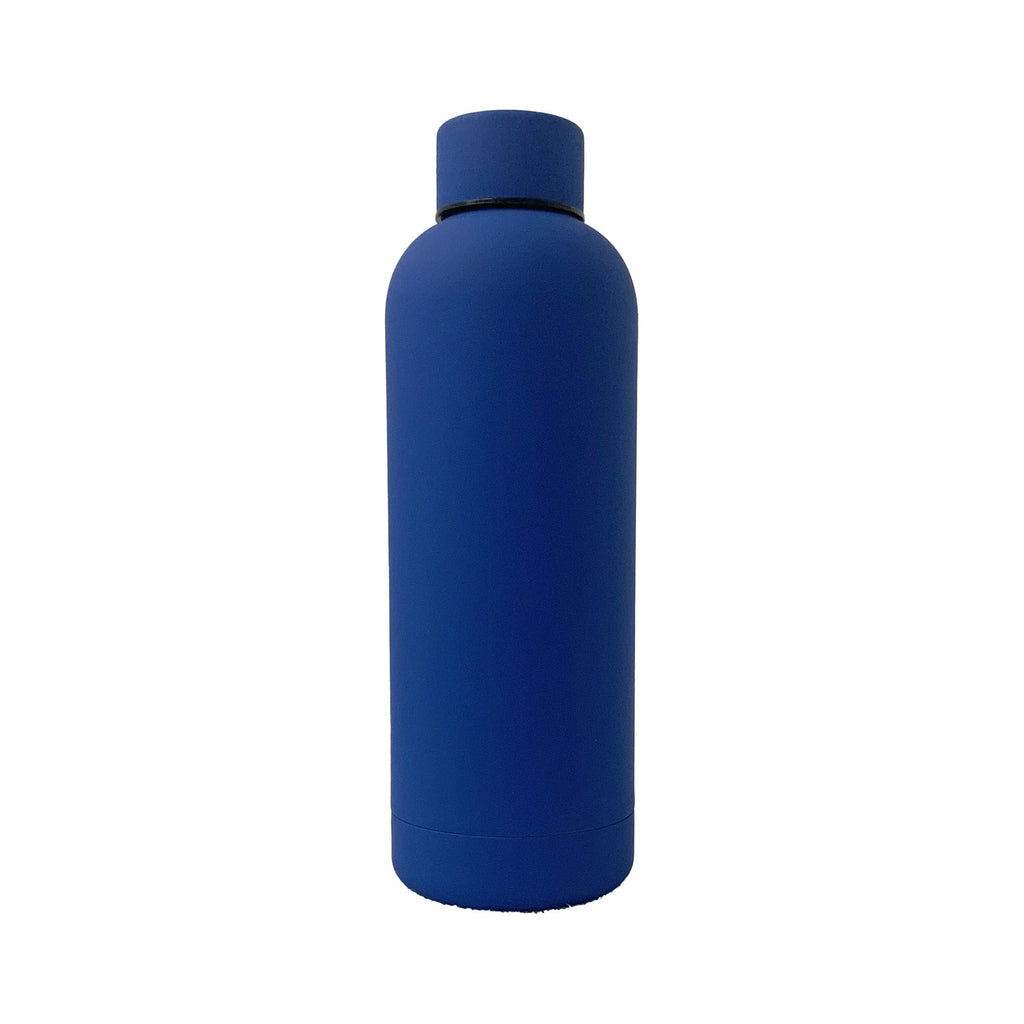 17oz Rubber Vacuum Insulated Stainless Steel Water Bottle - leywin