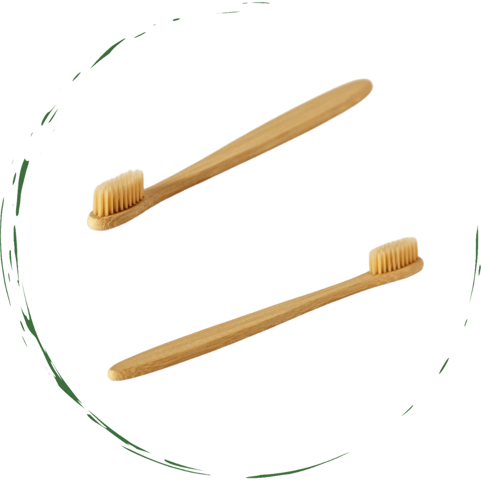Bamboo Toothbrush. Soft, Eco - Friendly - leywin