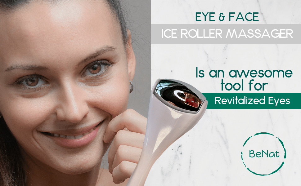 Eye & Face Ice Roller Massager - leywin