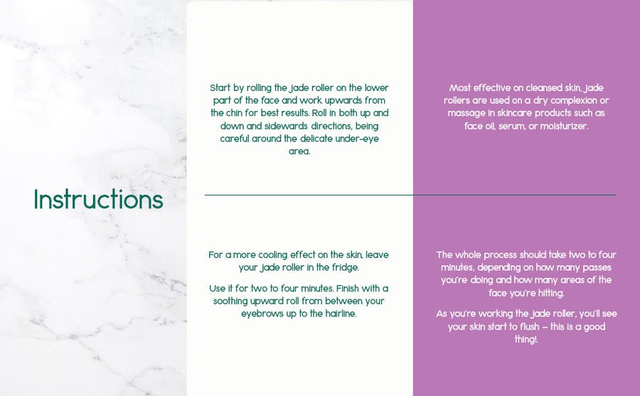 Jade Roller & Gua Sha Gift Box - leywin