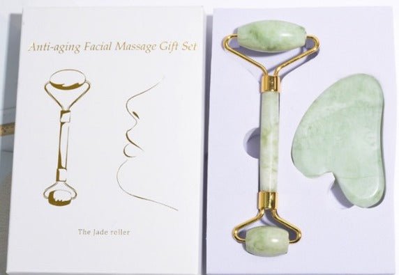 Jade Roller & Gua Sha Gift Box - leywin