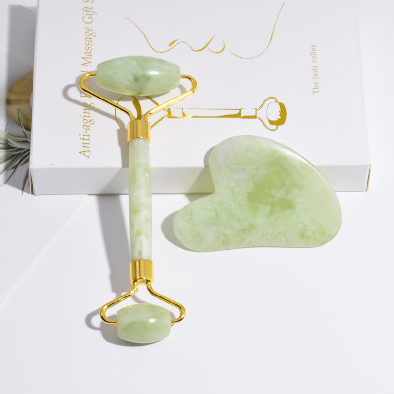 Jade Roller & Gua Sha Gift Box - leywin